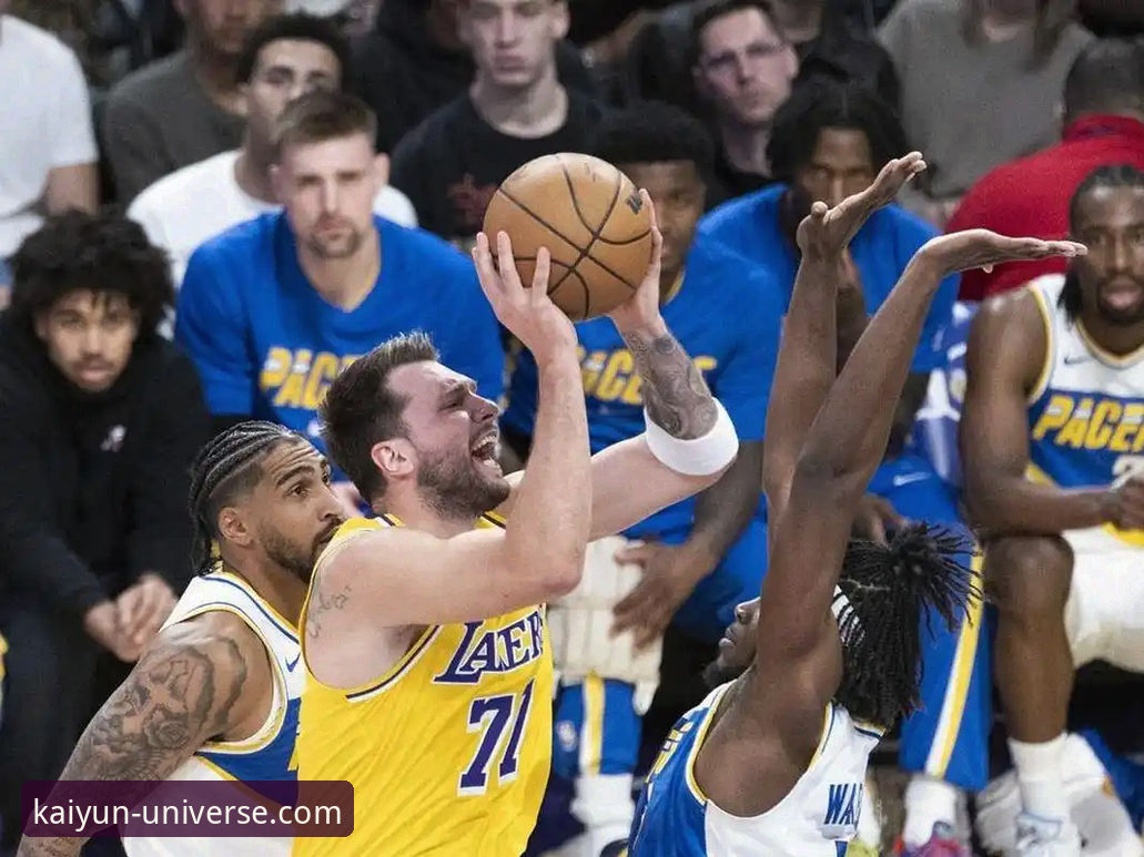 湖人队客场力克步行者，东契奇43分领衔详解